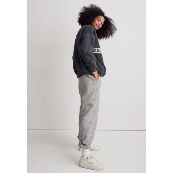 Madewell (Re)sourced Sherpa Popover Top - Picture 4 of 5